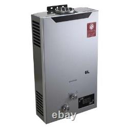 6/8/10/12/16/18/20L Instant Gas Hot Water Heater Tankless Gas Boiler LPG Propane