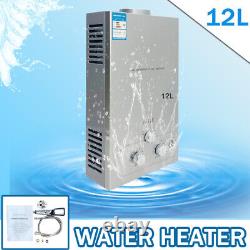 6/8/10/12/16/18L Portable Propane LPG Gas Tankless Instant Water Heater Boiler