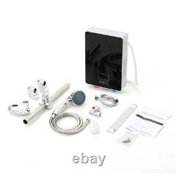 6/8/10Kw Instant Electric Tankless Water Heater Shower Kits LCD Display Bathroom