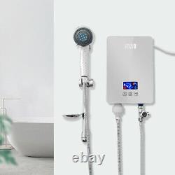 6000W Tankless Hot Water Heater Shower Electric Portable Instant Boiler Bathroom