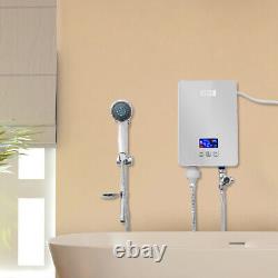6000W Tankless Hot Water Heater Shower Electric Portable Instant Boiler Bathroom