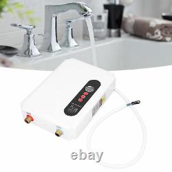 6500W Instant Electric Tankless Hot Water Heater Set Bathroom Shower Kitchen