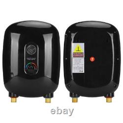 6500W Tankless Electric Hot Water Heater for Bathroom Shower Tap Instant Home