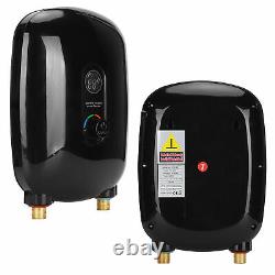 6500W Water Heater Instant Water Heating Tankless Shower Heater Temperature C HG