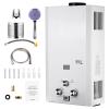 6l-11l Propane Gas Tankless Instant Lpg Hot Water Heater Boiler With Shower Kit