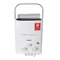 6L 12KW Tankless Water Heater LPG Propane Gas Boiler with Shower Head Kit
