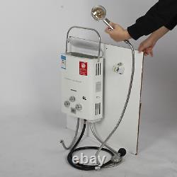 6L Instant Hot Water Heater Kit Portable Tankless Boiler LPG Propane Gas Shower