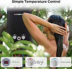 6L Tankless Gas Water Heater LPG Propane Instant Boiler Outdoor Camping Shower