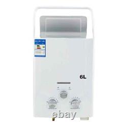 6L Tankless Gas Water Heater Propane Gas LPG Instant Boiler with Shower Kit