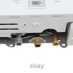 6L Tankless Portable Gas Hot Water Heater LPG Propane Instant Boiler Shower Kits