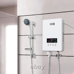8KW Tankless Instant Hot Water Electric Boiler Bathroom Under Sink Tap ShowerKit