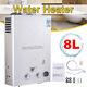 8l 16kw Lpg Propane Gas Tankless Instant Hot Water Heater Boiler With Shower Kit