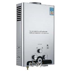 8L 16kw Instant Hot Water Heater Tankless Gas Boiler LPG Propane