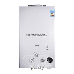 8L LPG Propane Gas Water Heater Tankless Instant Hot Water Heater Boiler Burner