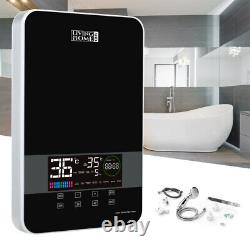 8kw Tankless Instant Hot Water Heater Bath Shower Kitchen Under Sink Black 220v