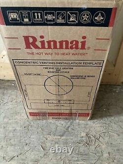 Brand New Rinnai V65IN 6.5 GPM Residential Indoor Natural Gas Tankless White
