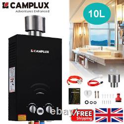 CAMPLUX 10 LPM Instant LPG Propane Gas Hot Water Portable Camping Shower Heater