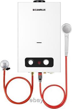 CAMPLUX 20kW 10L Tankless Water Heater with Shower Head Instant Camping Shower
