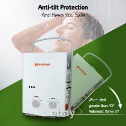 CAMPLUX 5L Instant Gas Hot Water Heater Tankless Gas Boiler LPG Propane Shower