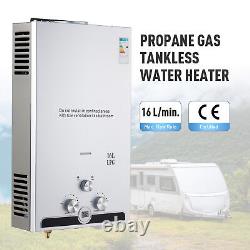 CO-Z 18L 30.6kw Instant Hot Water Heater Gas Boiler Tankless LPG Water Boiler