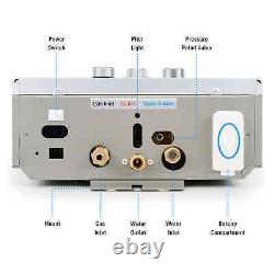 CO-Z 18L 30.6kw Instant Hot Water Heater Gas Boiler Tankless LPG Water Boiler