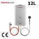 Camplux 12l Propane Gas Water Heater Tankless Instant Hot Boiler Portable Shower