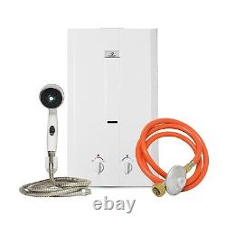 Eccotemp CEL-10 Portable Outdoor Tankless Water Heater with Shower Set, 50 mbar