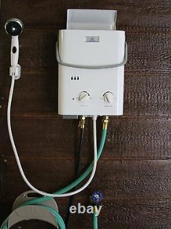 Eccotemp L5 Portable Tankless Water Heater and Outdoor Shower. Free shipping