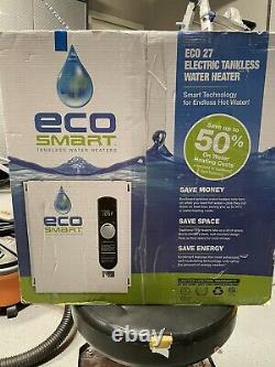 EcoSmart ECO 27 Tankless Electric Water Heater White