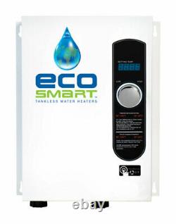 Ecosmart ECO18 18kW 240V White Single Phase Electric Tankless Water Heater