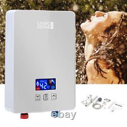 Electric 6/8/10 KW Tankless Instant Hot Water Heater Under Sink Kitchen Bathroom