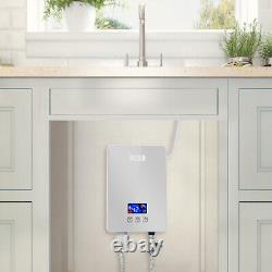 Electric 6KW Tankless Instant Hot Water Heater Under Sink Tap Bathroom Kitchen