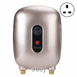 Electric Hot Water Heater Instant Water Heating Tankless Heater Temperature GS