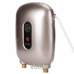 Electric Hot Water Heater Instant Water Heating Tankless Heater Temperature ST