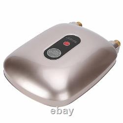 Electric Hot Water Heater Instant Water Heating Tankless Heater(UK Plug 220V) HG
