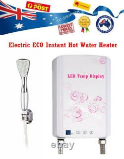 Electric Instant Hot Water Tankless Shower Heater Caravan, Granny Flat