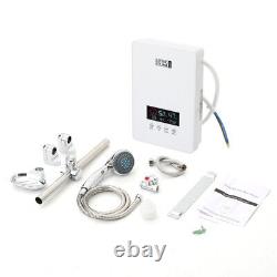 Electric Instant HotWater Heater Tankless Boiler Shower Tap Bathroom Kitchen 8kw