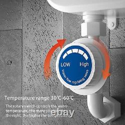 Electric Instant Water Heater Tankless Under-Sink Tap Hot Shower Bath Household