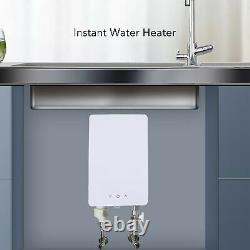Electric Tankless Instant Hot Water Heater Under Sink Tap Kitchen Bathroom 5500W