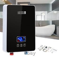 Electric Tankless Instant Hot Water Heater Under Sink Tap Kitchen Bathroom 6000W