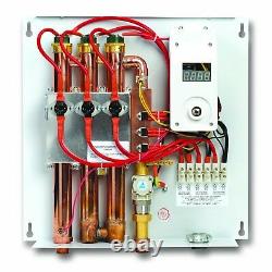 Electric Tankless Water Heater 5.3 GPM House Boiler Instant Demand Hot New FREE
