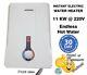 Electric Tankless Water Heater Endless Instant Hot Water 11kw @ 220v Rodwil