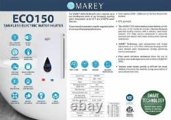 Electric Tankless Water Heater Marey ECO150 Refurbished Best 3.5 GPM 220V 14.6kW