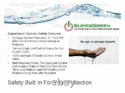 GREEN ENERGY, ON DEMAND Infrared Electric Tankless Water HTR. 3 LEED Credits