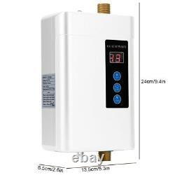 Home Mini Electric Water Heater Instant Tankless Water Heater Heating 220V 4000W