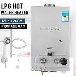 Hot Water Heater Instant Tankless Gas Boiler 12L 24kw LPG Propane