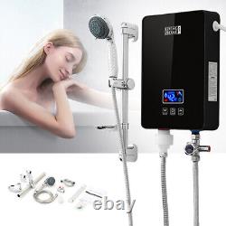 Kitchen Bathroom 6000W Electric Tankless Instant Hot Water Heater Under Sink Tap