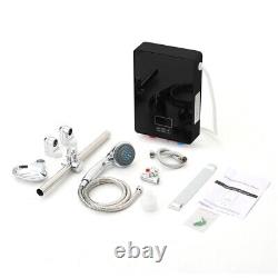 Kitchen Bathroom 6000W Electric Tankless Instant Hot Water Heater Under Sink Tap