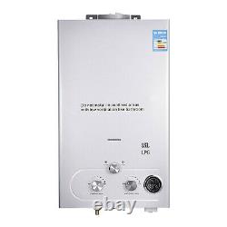 LPG Hot Water Heater 18L Propane Gas Boiler Tankless with Shower Head Kit