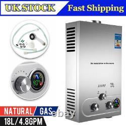 Large 18L LPG Hot Water Heater Propane Gas Tankless Instant Boiler Shower Kits